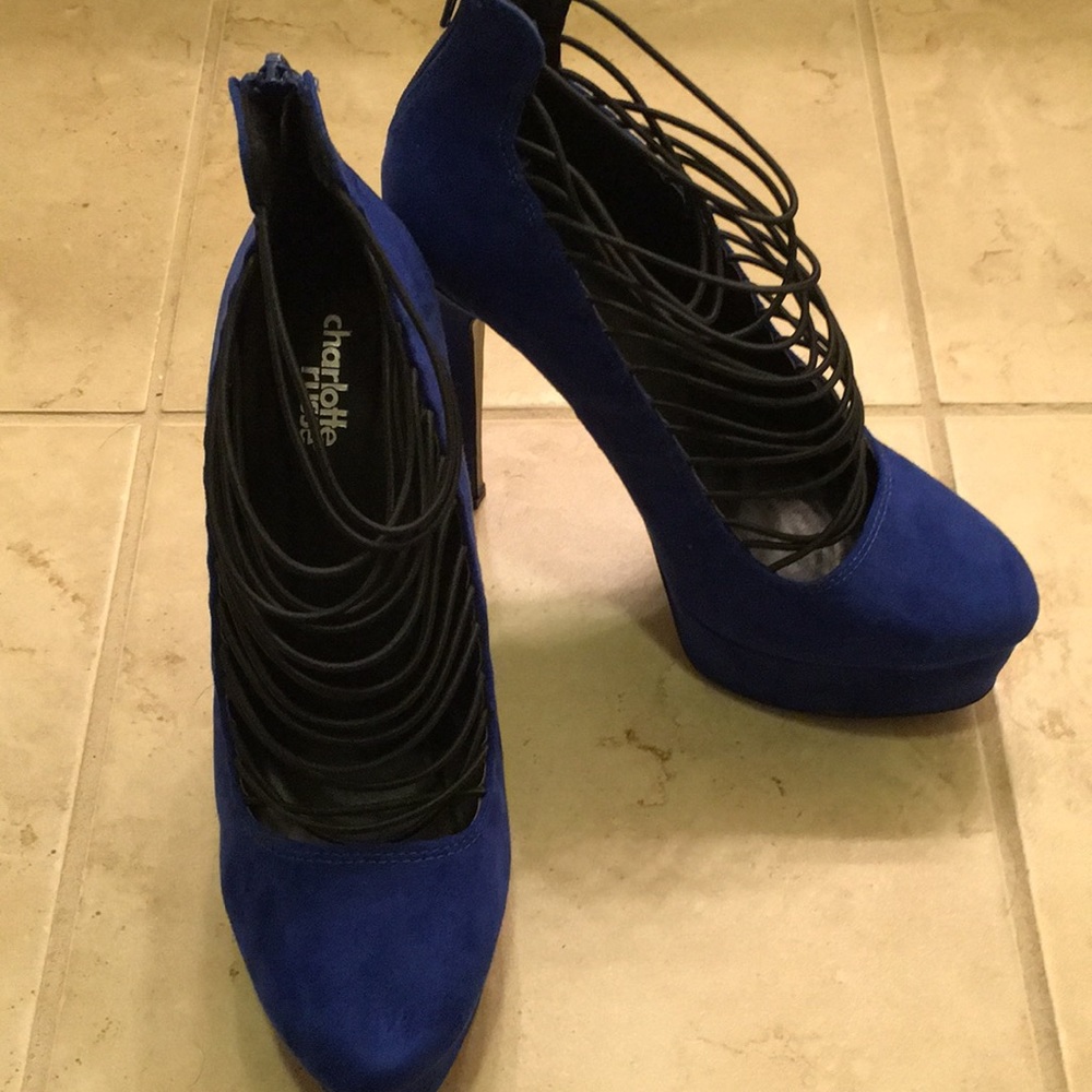 Super sexy suede heels - size 10
